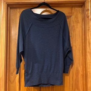 We The Free by Free People Palisades Thermal Shirt OTS Top Size Medium
